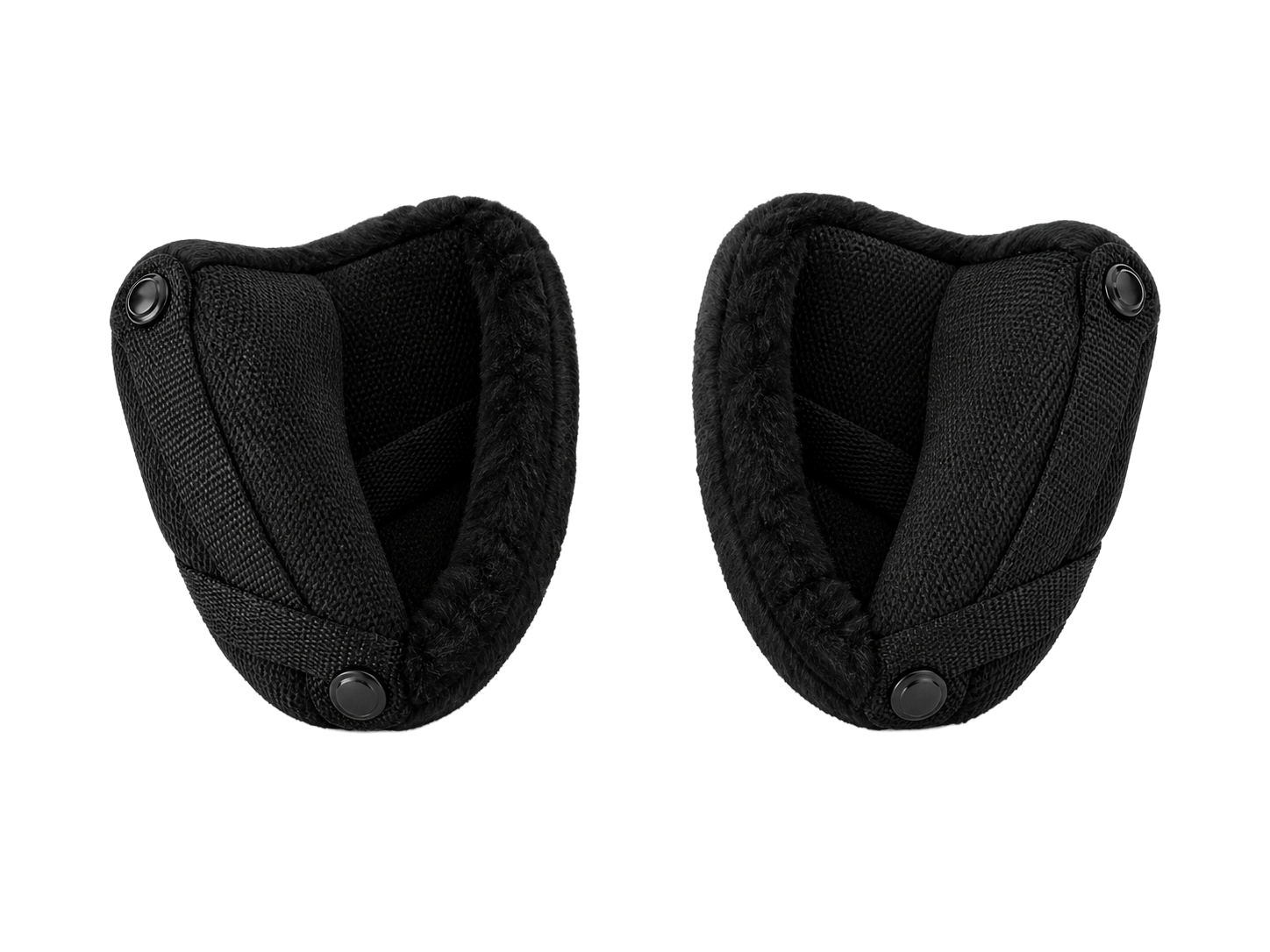 Black Ski Helmpie ear pads
